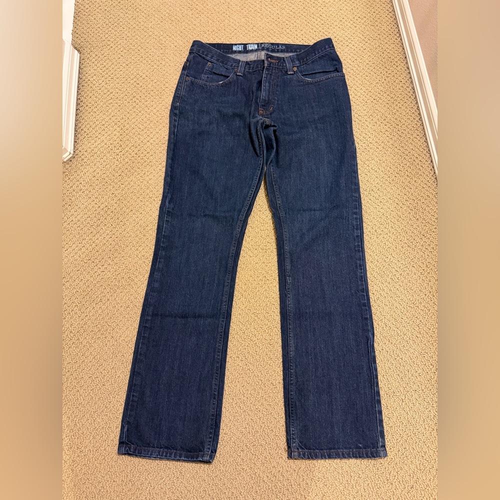 Free World Denim Jeans Zipper Enclosure (Men’s Waist 32)